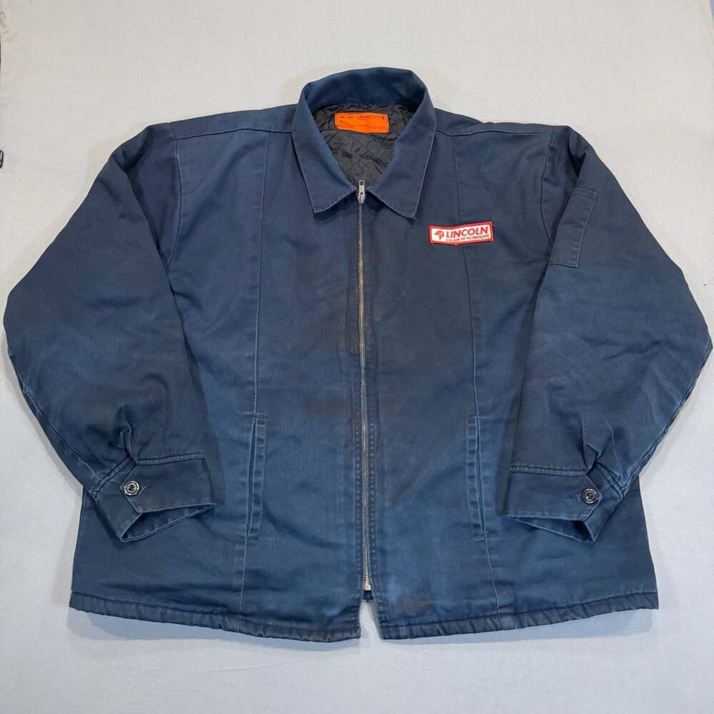 Universal Overall Company Lincoln Tech Work Jacket Size 3XL-RG Navy